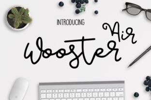 Air Wooster: A Premier Handwritten Script Font