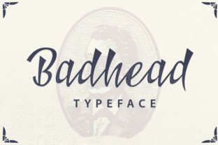 Badhead Font: A Versatile Display Typeface for Editorial Design
