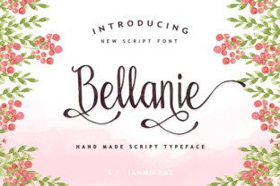 Bellanie Font: Romantic Script for Digital Design