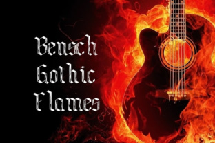 Bensch Gothic Flames: A Calm Editorial Font Story