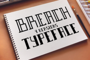 Breach Font: A Geometric Typeface for Modern Branding