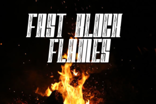 Fast Block Flames Font: A Modern Display Typeface for Digital Marketing