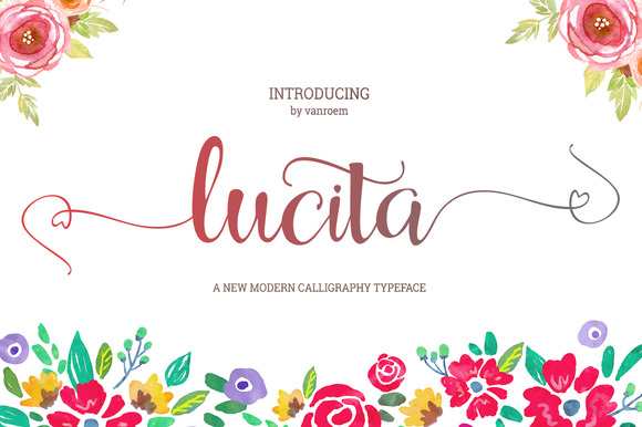 Finding the Right Script Font: A Designer's Experience with Lucita