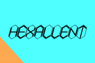 Hexcellent: A Modern Font for Digital Creators