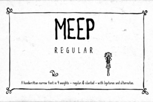 How Meep Regular Became My Go-To Sans Serif Font