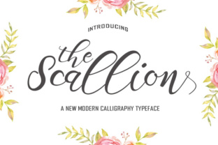 How Scallion, a Modern Calligraphy Font, Can Build Your Business Brand