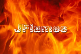 J Flames: A Decorative Font for Editorial Storytelling