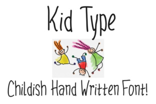 Kidtype: A Playful Font for Modern Marketing Visuals
