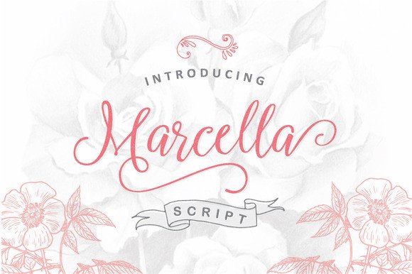 Marcella: A Handwritten Script Font for Premium Craft Projects