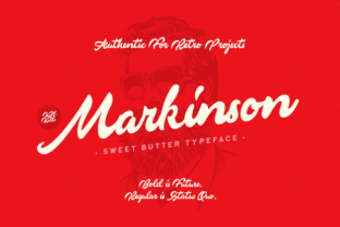 Markinson: A Classic Retro Font for Elegant Design