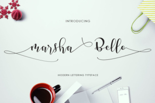 Marsha Belle Script: A Modern Dancing Baseline Font