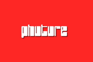 Phuture: A Decorative Font That Brings Your Craft Projects to Life