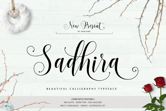 Sadhira Script: An Editorial Designer's Font for Storytelling