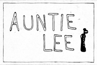 The Auntie Lee Outline Font for Polished Digital Projects