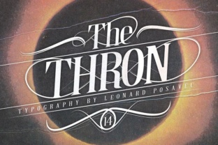 Thron: An Elegant Serif Font for Crafters and Creators