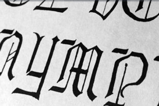 Using the Lore Nokturnia Hollow Font for Distinctive Branding